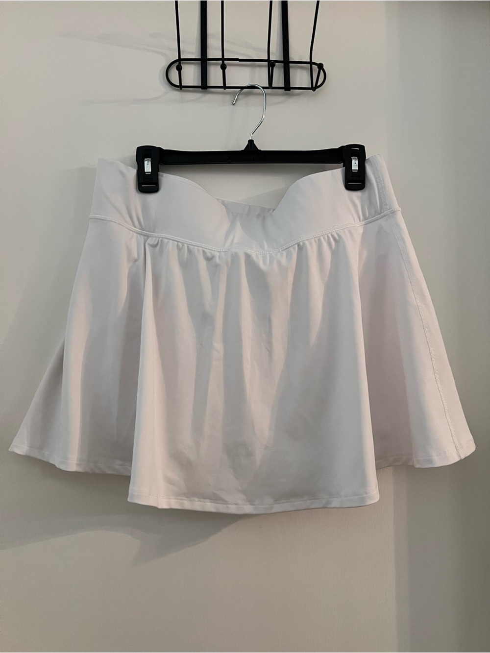 Tek Gear White Tennis Skort XXL Built In Shorts Pleated Skirt - Picture 2 of 4